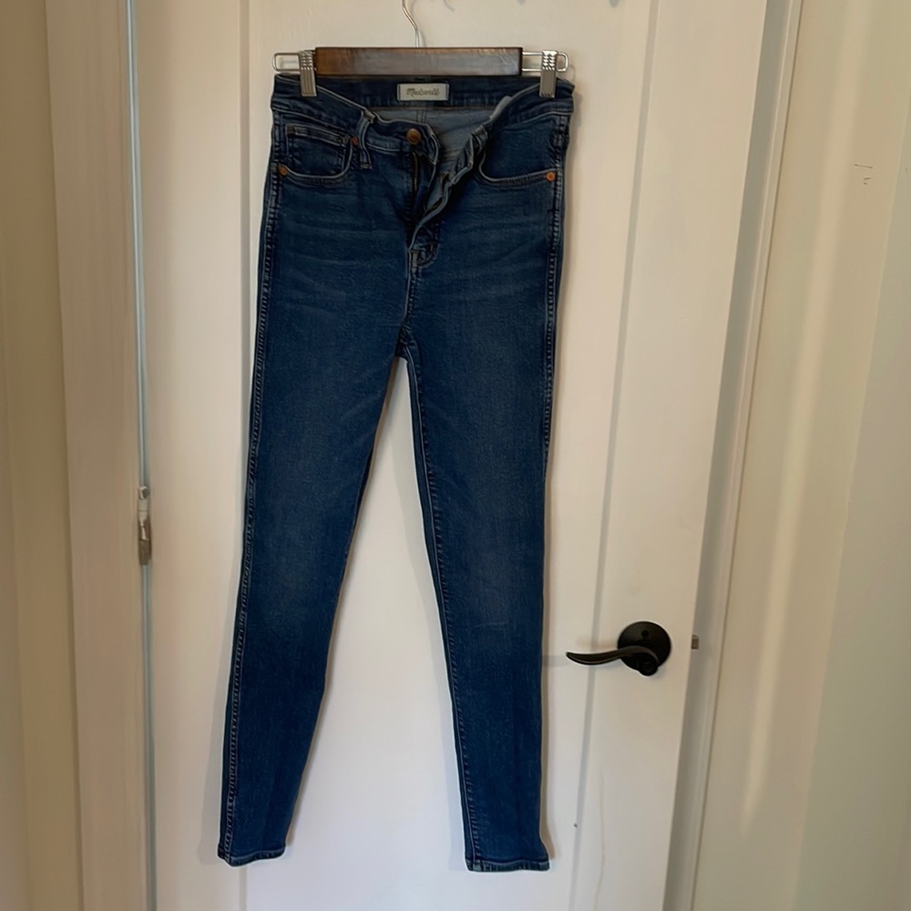 Madewell 10” High-Rise Skinny Jeans in size 26T style #MA621 FA20